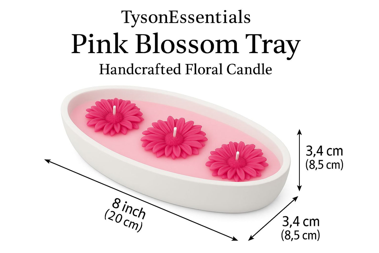 Pink Blossom Tray